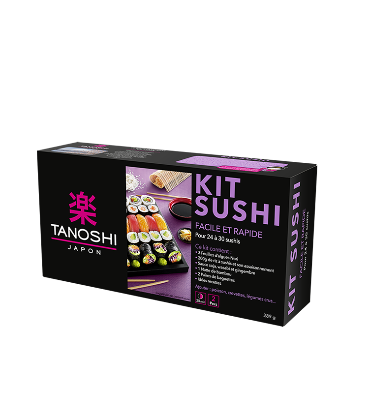 Test du kit maki-sushi Tanoshi 